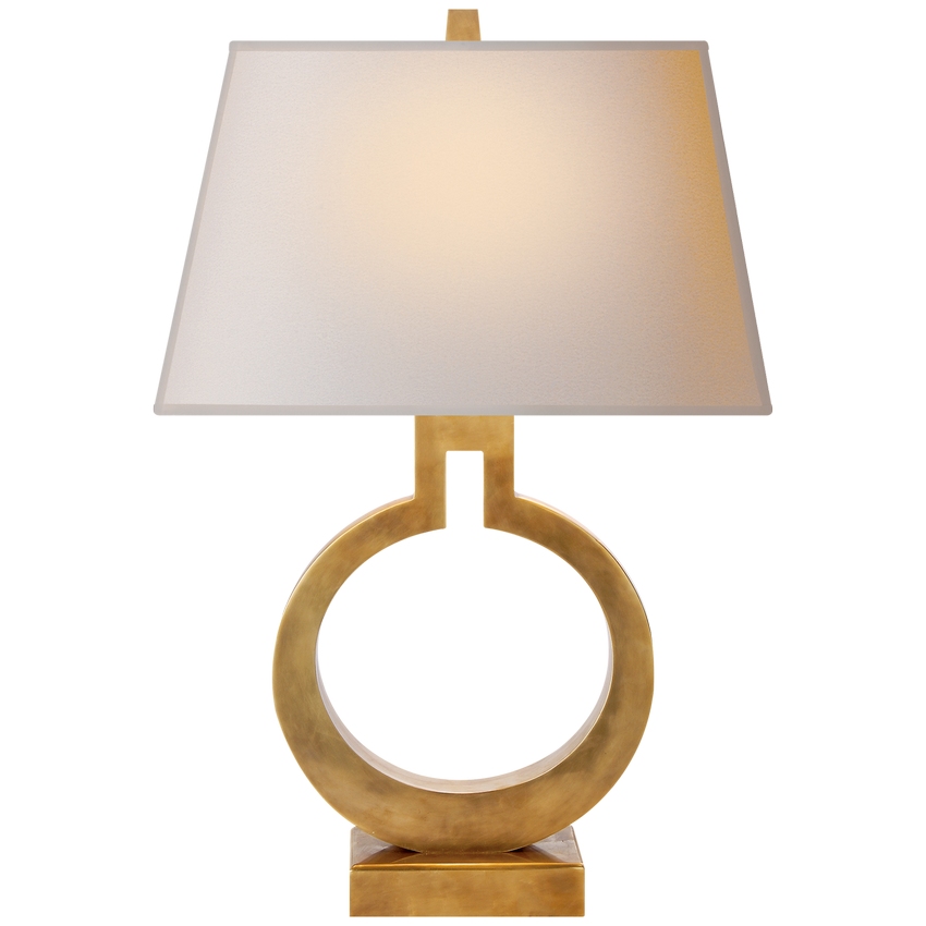 Настольная лампа 3D Ring Form Small Visual Comfort