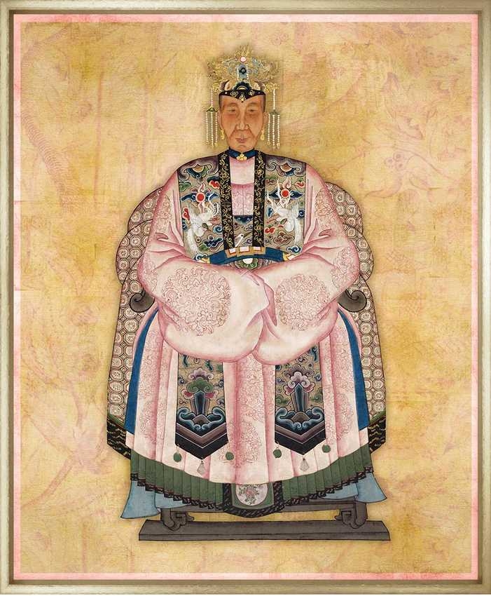 Художественный принт Decorated Chinese Empress Trowbridge