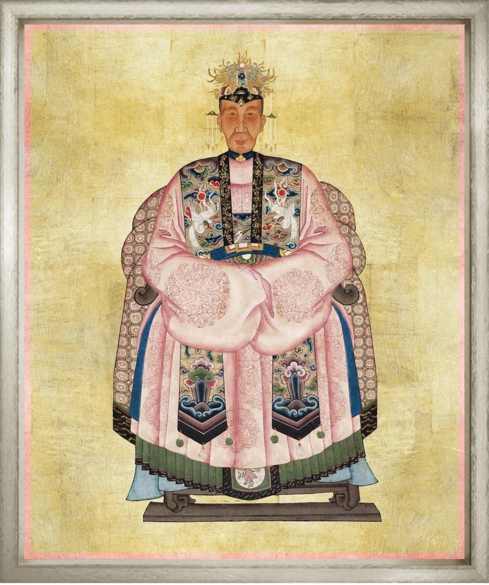 Художественный принт Chinese Emperor On Gold Trowbridge