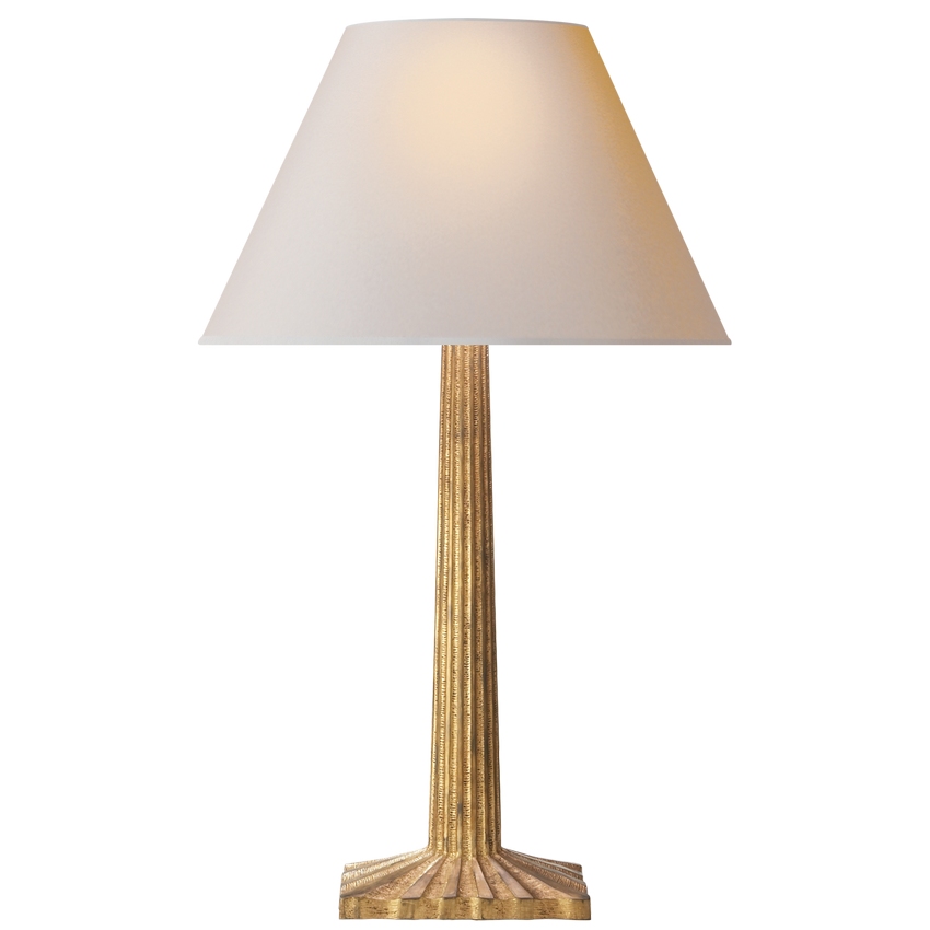 Настольная лампа Strie Fluted Column Visual Comfort