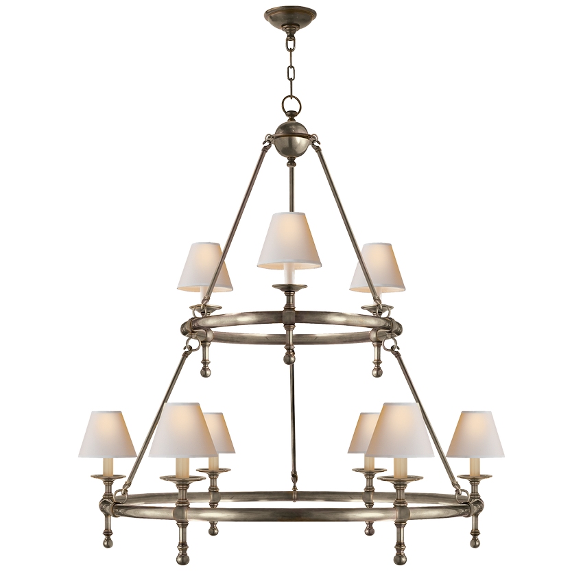 Люстра Classic Two-Tier Ring Visual Comfort