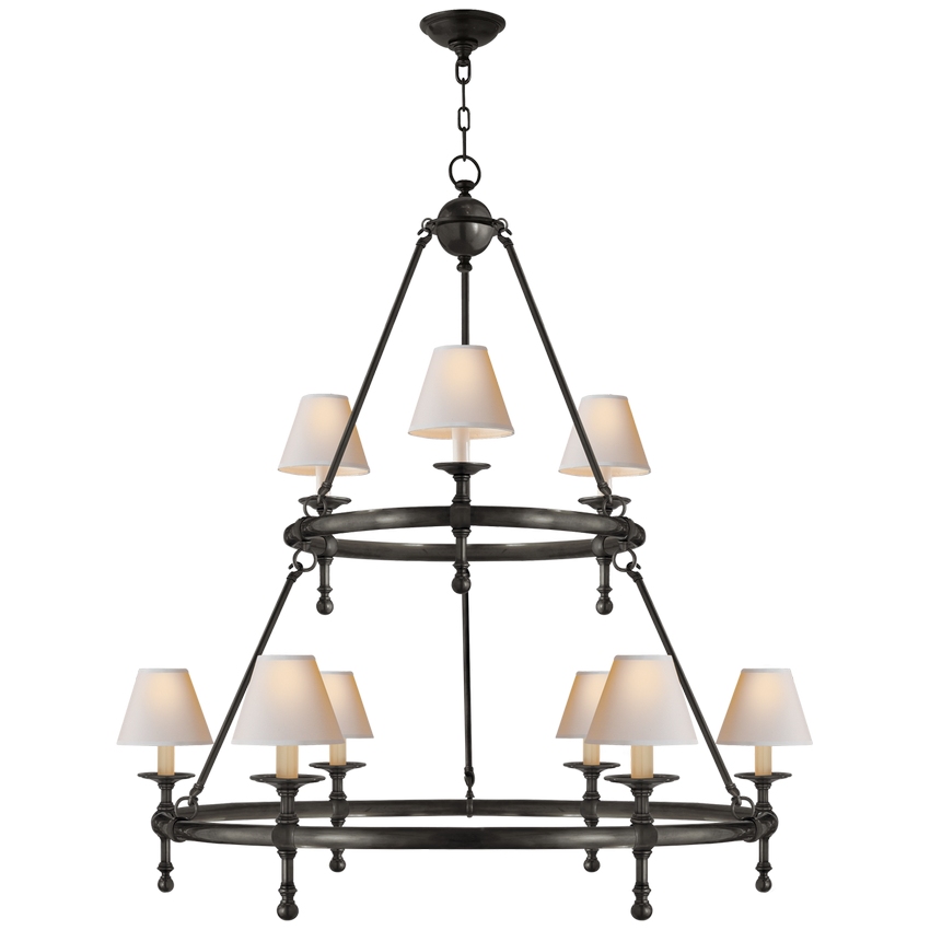 Люстра Classic Two-Tier Ring Visual Comfort